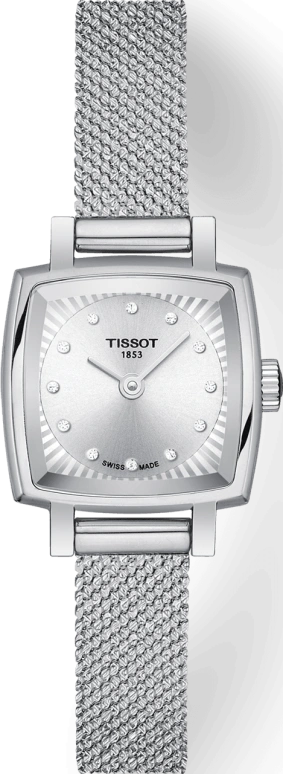 Tissot,T-Lady 20mm,20mm,Stainless Steel,Silver,Quartz,Chronograph,Date,T058,T058.109.11.036.00