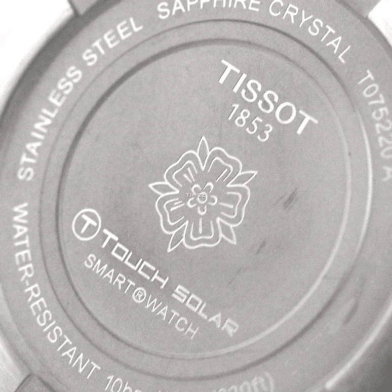 Tissot,Touch 38mm,38mm,Stainless Steel,Blue,Quartz,In-house Caliber,Sapphire,Crystal Glass,T075,T075.220.17.047.00