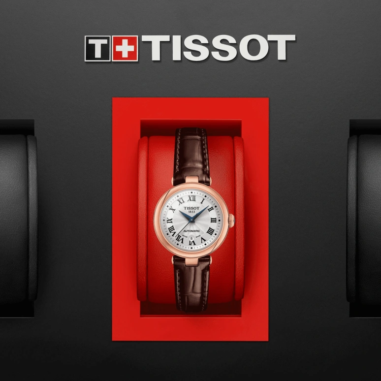 Tissot,Bellissima 29mm,29mm,Stainless Steel,White,In-house Caliber,Sapphire,Crystal Glass,T126,T126.207.36.013.00