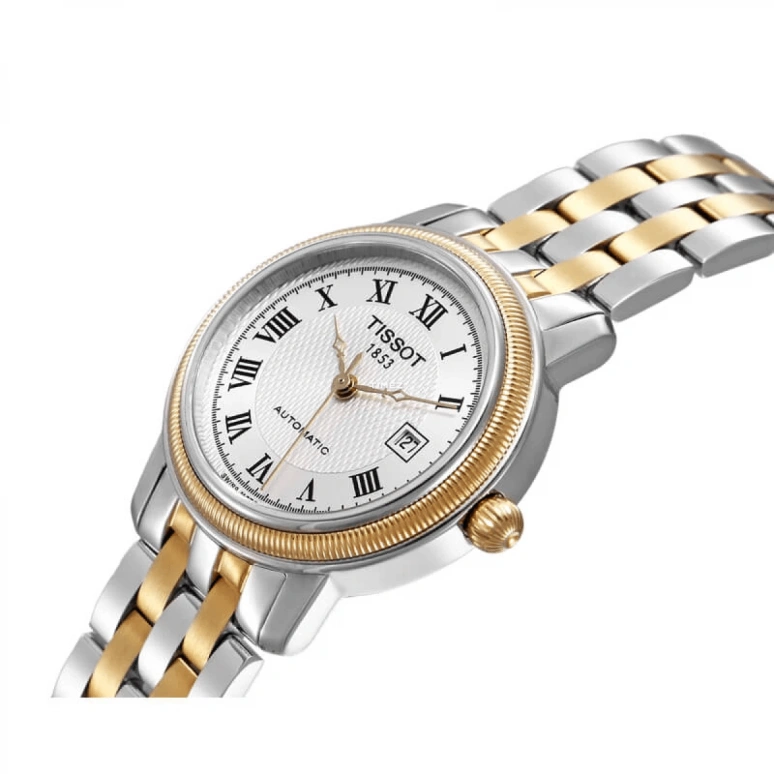 Tissot,Bridgeport 28mm,28mm,Stainless Steel,Silver,Automatic,Day,38hours,T045,T045.207.22.033.00