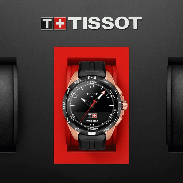 Tissot,Touch 47mm,47mm,Titanium Gold,Black,Sapphire,T121,T121.420.47.051.02