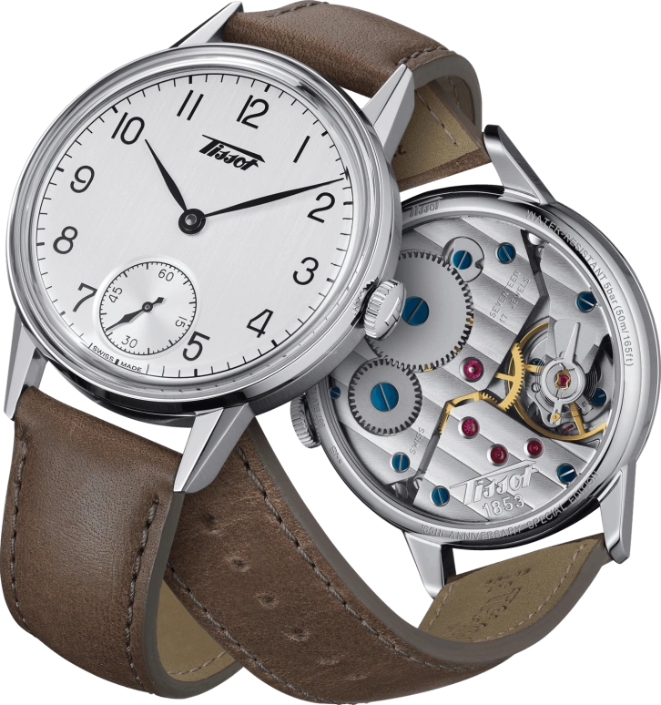 Tissot,Heritage 42mm,42mm,Stainless Steel,Silver,Handwound,46hours,Sapphire,Crystal Glass,T119,T119.405.16.037.01