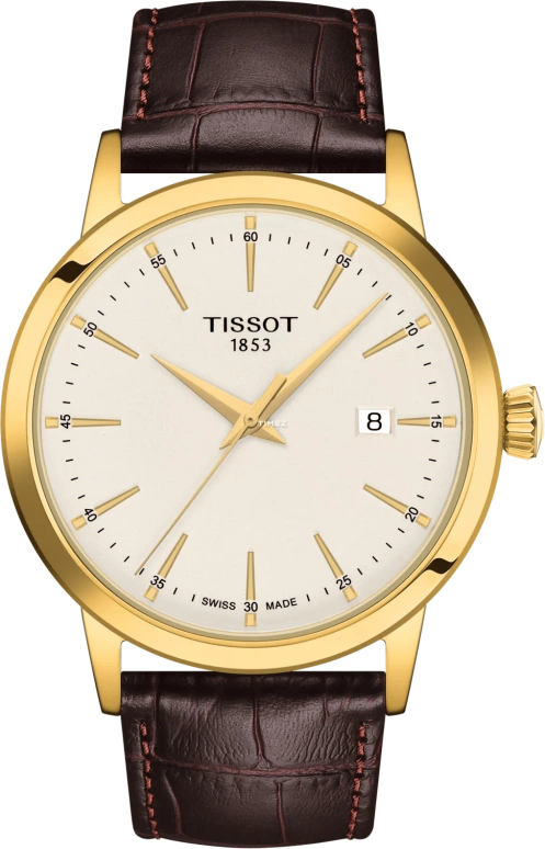 Tissot,Dream 42mm,42mm,Stainless Steel,White,Quartz,Day,Sapphire,T129,T129.410.36.261.00