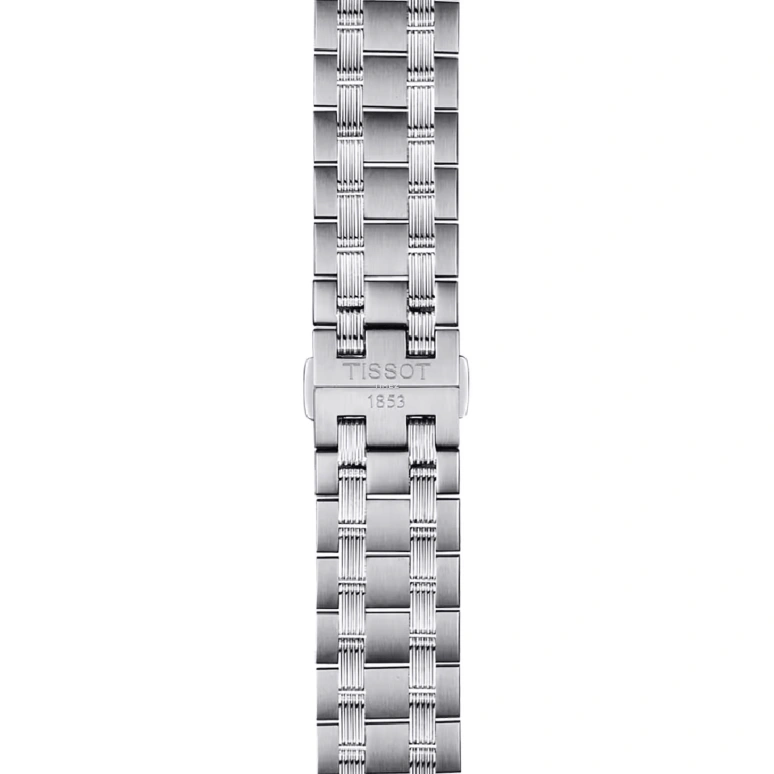 Tissot,T-Classic 39.70mm,39.70mm,Stainless Steel,White,Automatic,Date,Day,T0659301103100