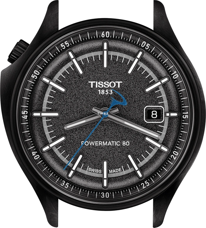 Tissot,Pinarello 40mm,40mm,Forged Carbon,Stainless Steel,Grey,Automatic,Day,Anti-magnetic,T162,T162.408.97.061.00
