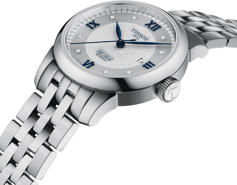 Tissot,Le Locle 29mm,29mm,Stainless Steel,Silver,Automatic,Day,38hours,T006,T006.207.11.036.01