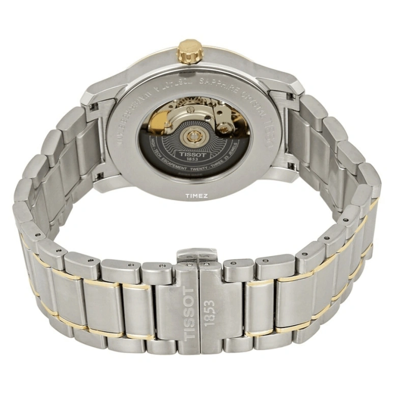 Tissot,T-Classic 40mm,40mm,Titanium,Silver White,Automatic,Day,Sapphire,Crystal Glass,T087,T087.407.55.037.00