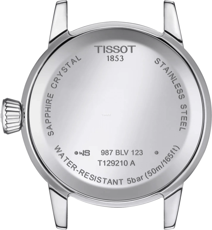 Tissot,T-Classic 28mm,28mm,Stainless Steel,White,Quartz,Day,Sapphire,T129,T129.210.11.013.00
