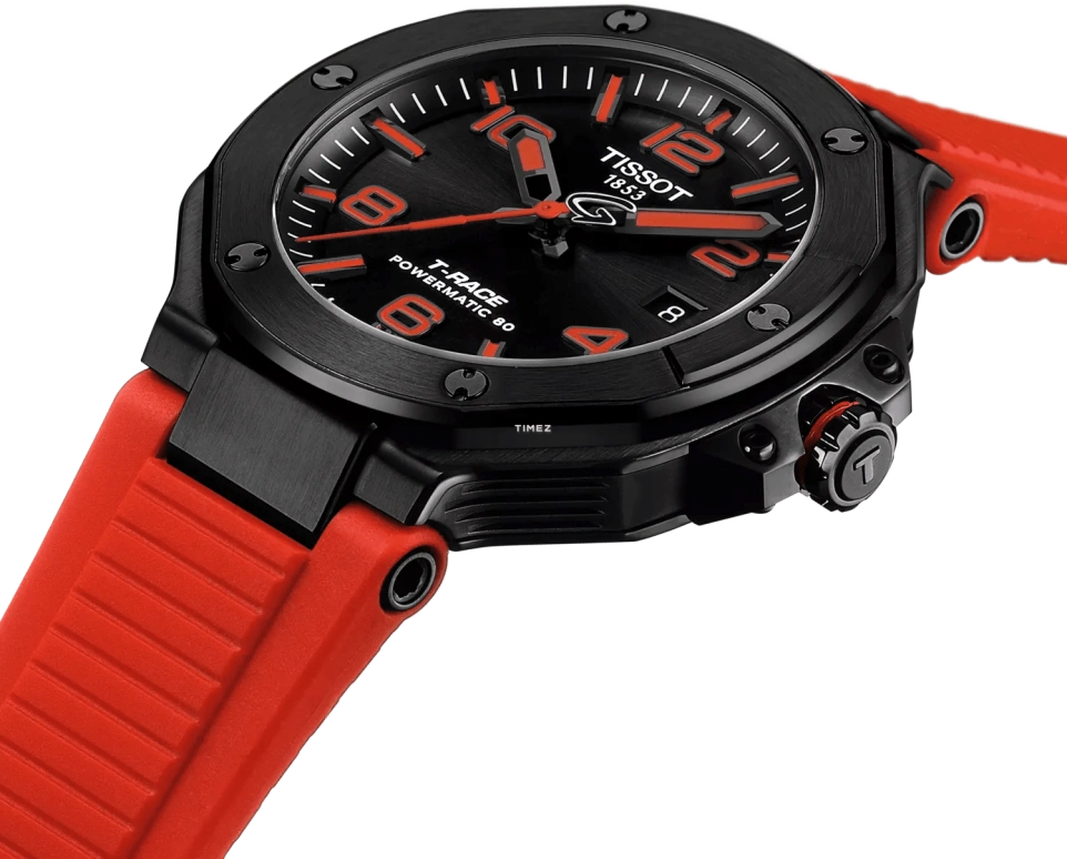 Tissot,T-Race 41mm,41mm,Stainless Steel,Black,Automatic,Day,80hours,T141,T141.807.37.057.01