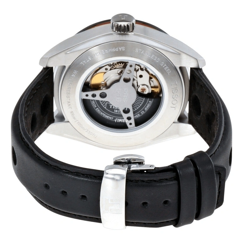 Tissot,PRS 516 42mm,42mm,Stainless Steel,Black,Automatic,Date,Day,T100,T100.430.16.051.00