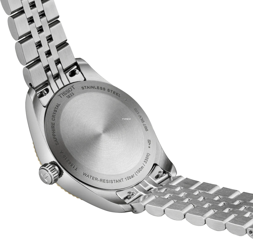 Tissot,Ballade 34mm,34mm,Stainless Steel,Silver,Quartz,Day,Sapphire,Crystal Glass,T156,T156.210.22.031.00