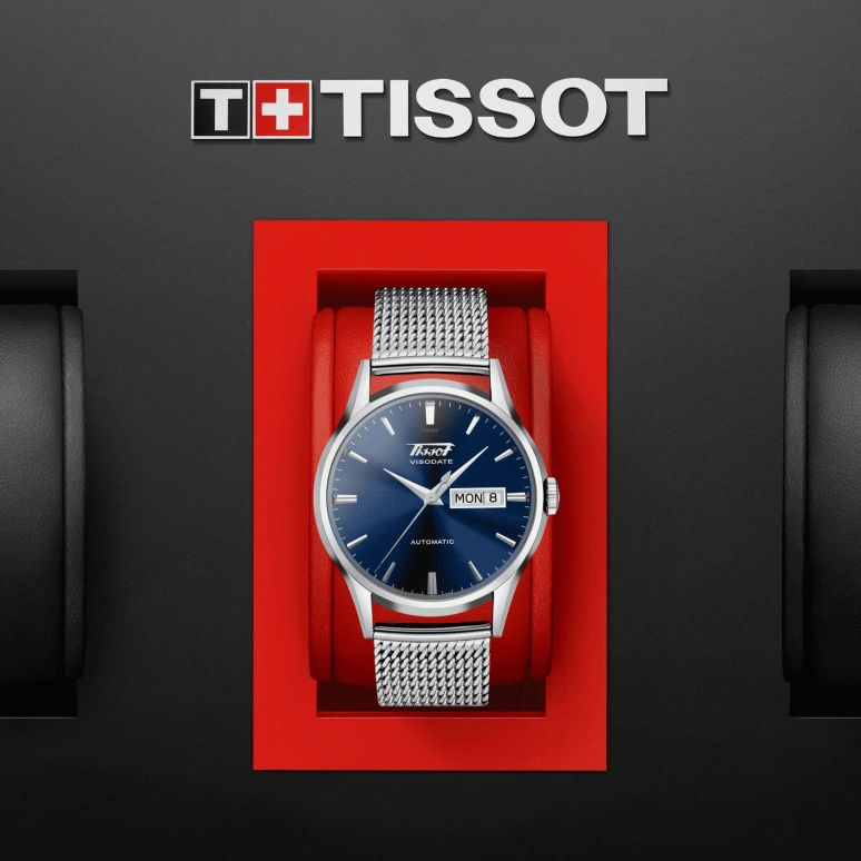 Tissot,Heritage 39.30mm,39.30mm,Stainless Steel,Blue,Automatic,Chronograph,Date,Day,T019,T019.430.11.041.00