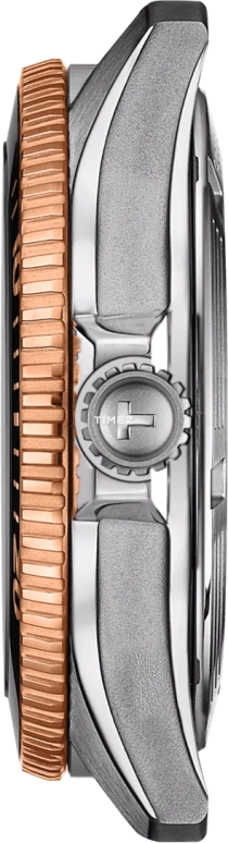 Tissot,Seastar 40mm,40mm,Stainless Steel,Black,Automatic,Day,Sapphire,Crystal Glass,T120,T120.807.22.051.01