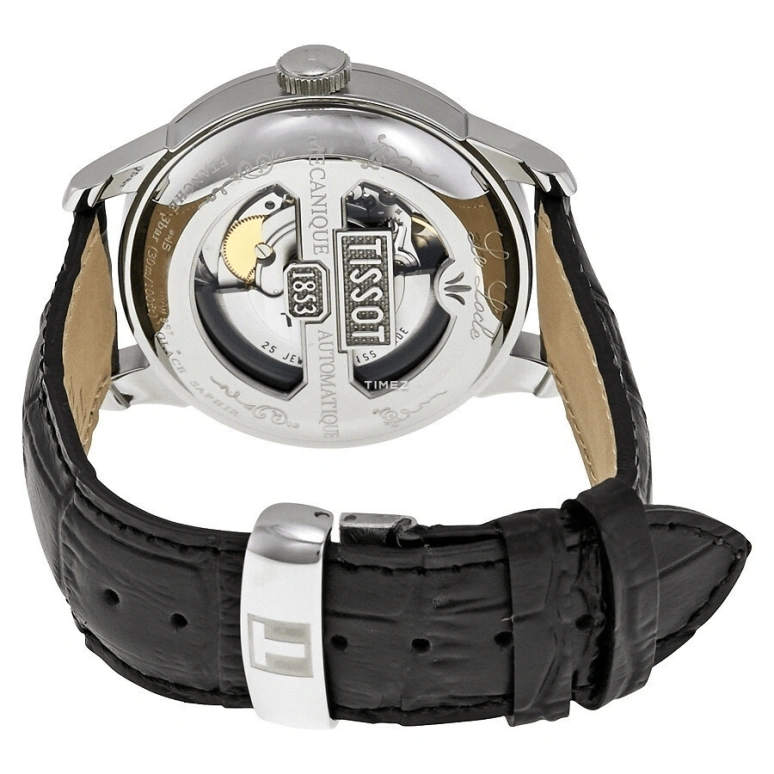 Tissot,Le Locle 39.30mm,39.30mm,Stainless Steel,Black,Automatic,Day,42hours,T006,T006.428.16.058.02