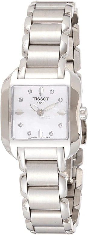 Tissot,T-Wave 23.60mm,23.60mm,Stainless Steel,White,Quartz,26280hours,Sapphire,T02,T02.1.285.74