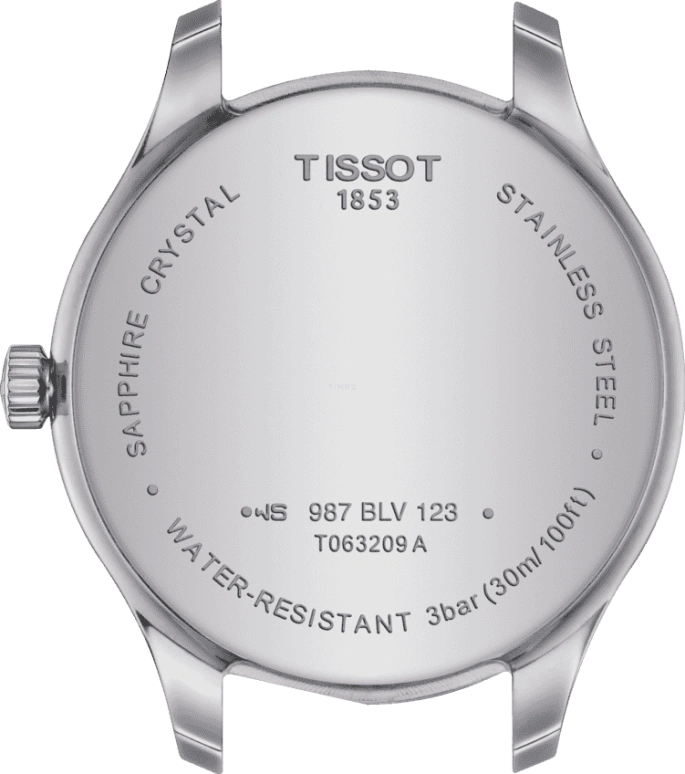 Tissot,Tradition 31mm,31mm,Stainless Steel,Black,Quartz,26280hours,Sapphire,T063,T063.209.11.058.00