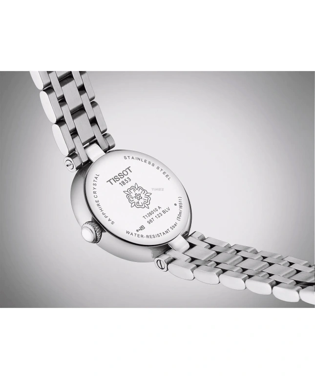 Tissot,Bellissima 26mm,26mm,Stainless Steel,Silver,Quartz,Day,26280hours,T126,T126.010.61.113.00