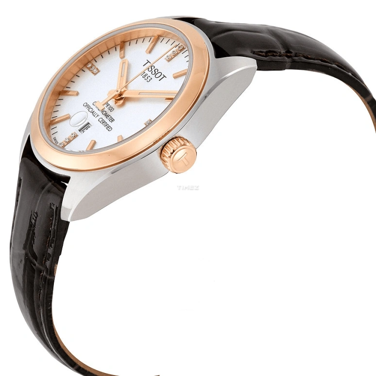 Tissot,PR 100 33mm,33mm,Stainless Steel,White,Quartz,Day,26280hours,T101,T101.251.26.036.00