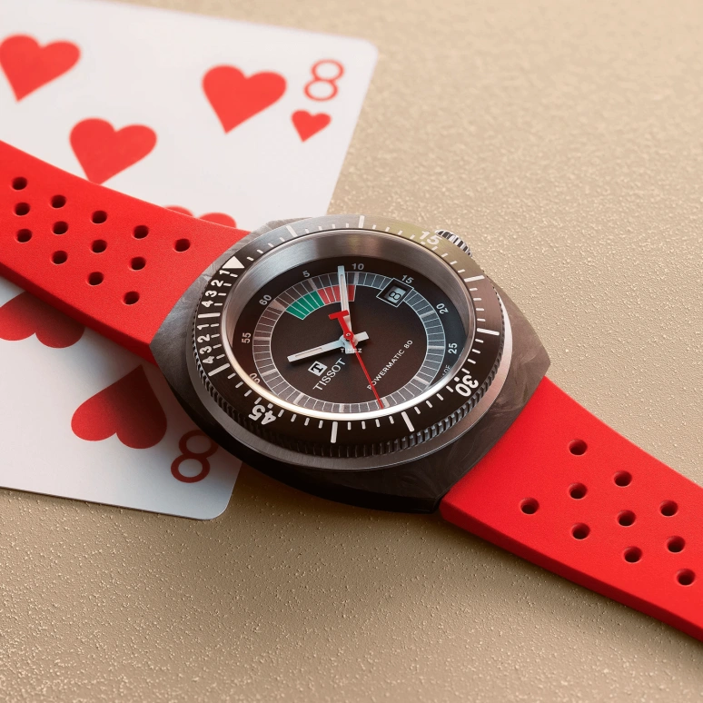 Tissot,Sideral S 41mm,41mm,Forged Carbon,Stainless Steel,Black,Automatic,Day,In-house Caliber,T145,T145.407.97.057.02