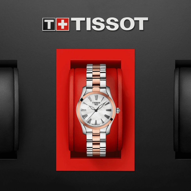 Tissot,T-Lady 30mm,30mm,Stainless Steel,White,Quartz,26280hours,Sapphire,T112,T112.210.22.113.01