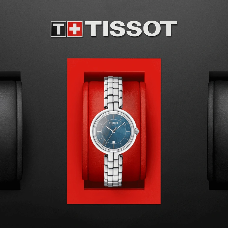 Tissot,T-Lady 30mm,30mm,Stainless Steel,Black,Quartz,Date,26280hours,T094,T094.210.11.121.00