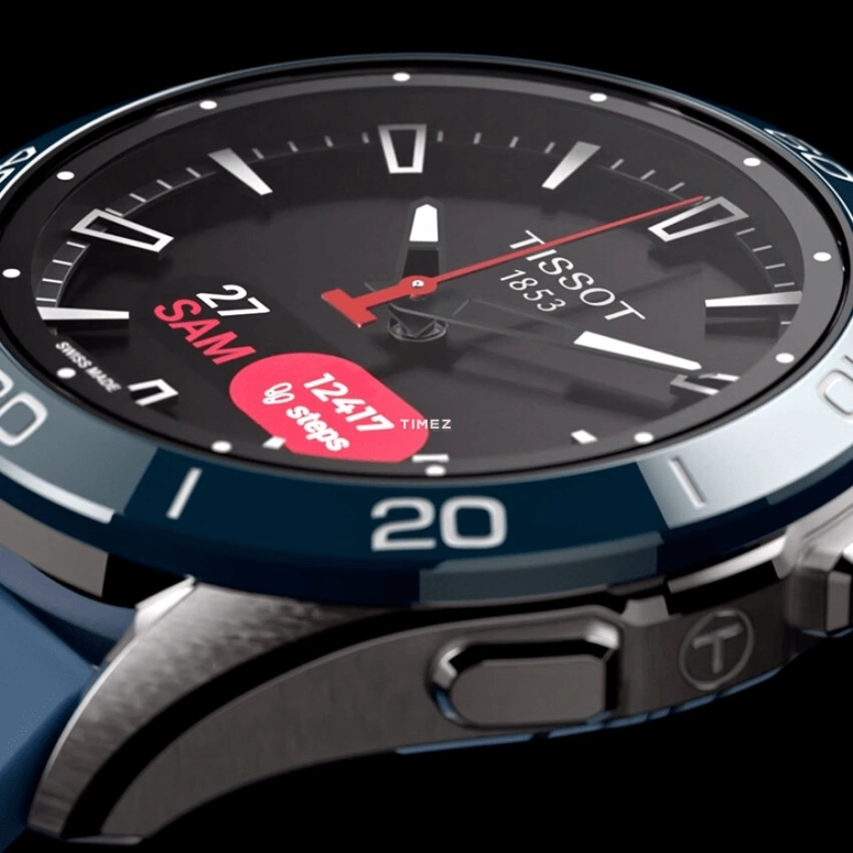 Tissot,Touch 43.75mm,43.75mm,Titanium,Black,Quartz,Smartwatch,Sapphire,Glass,T153,T153.420.47.051.01