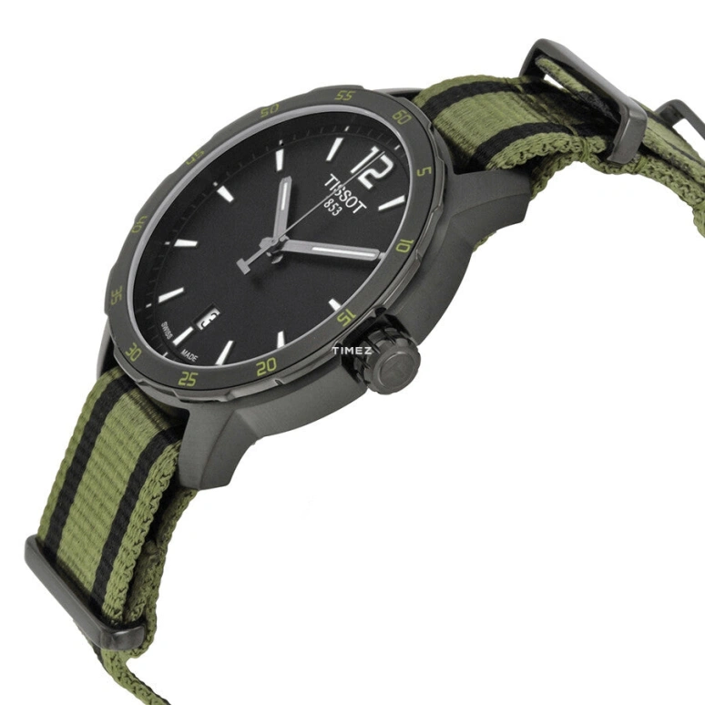 Tissot,T-Sport 40mm,40mm,Stainless Steel,Black,Quartz,Day,26280hours,T095,T095.410.37.057.00