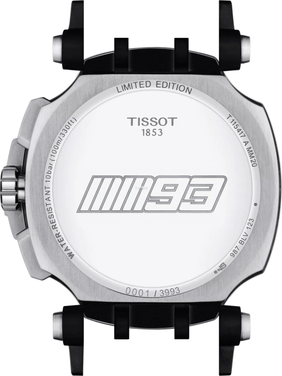Tissot,T-Race 47.60x43mm,47.60x43mm,Stainless Steel,Black,Quartz,Chronograph,Day,T1154172705701