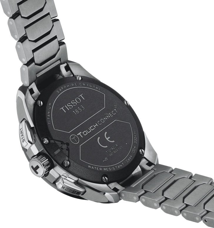 Tissot,Touch 47mm,47mm,Titanium Gold,Black,Sapphire,T121,T121.420.44.051.00