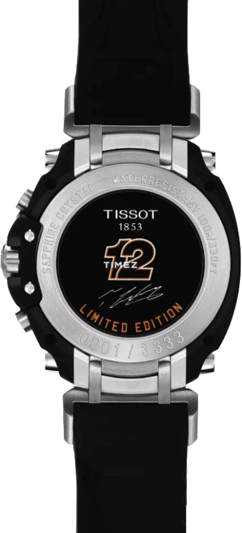 Tissot,T-Sport 43.50mm,43.50mm,Stainless Steel,Black,Quartz,Chronograph,Day,T027,T027.417.17.201.03