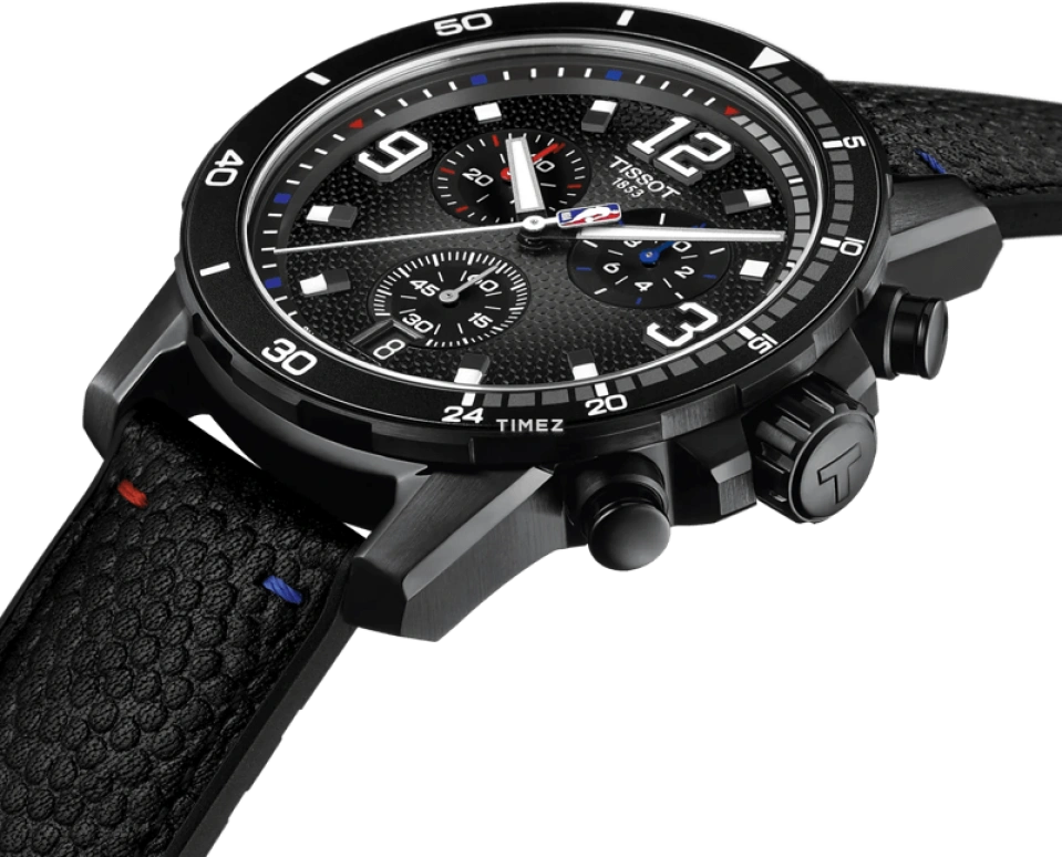 Tissot,Supersport 45.50mm,45.50mm,Stainless Steel,Black,Quartz,Chronograph,Day,T125,T125.617.37.067.00