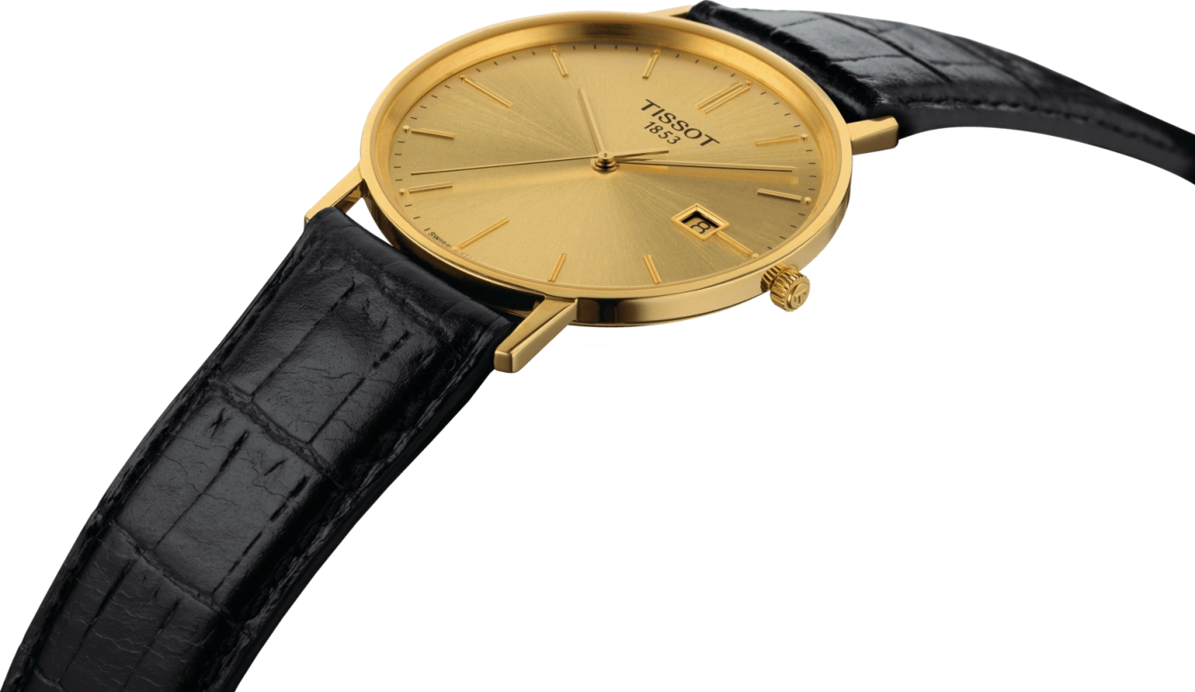 Tissot,T-Gold 38mm,38mm,Yellow Gold,Gold,Quartz,26280hours,Sapphire,Crystal Glass,T922,T922.410.16.021.00