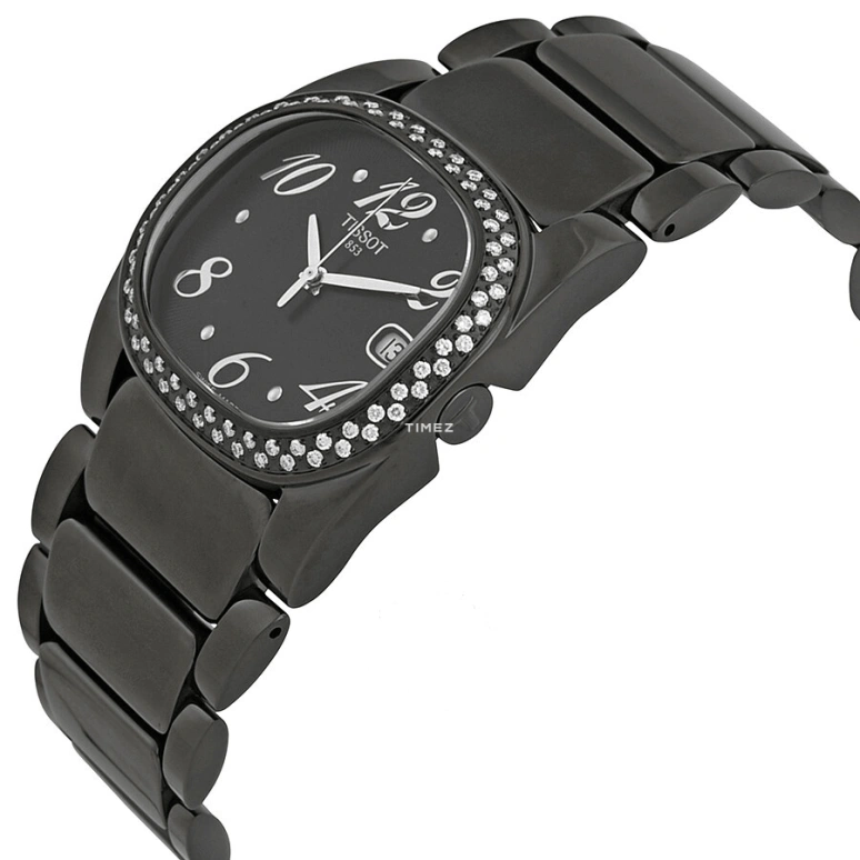Tissot,T-Moments 33mm,33mm,Stainless Steel,Black,Quartz,Day,26280hours,T009,T009.310.11.057.02
