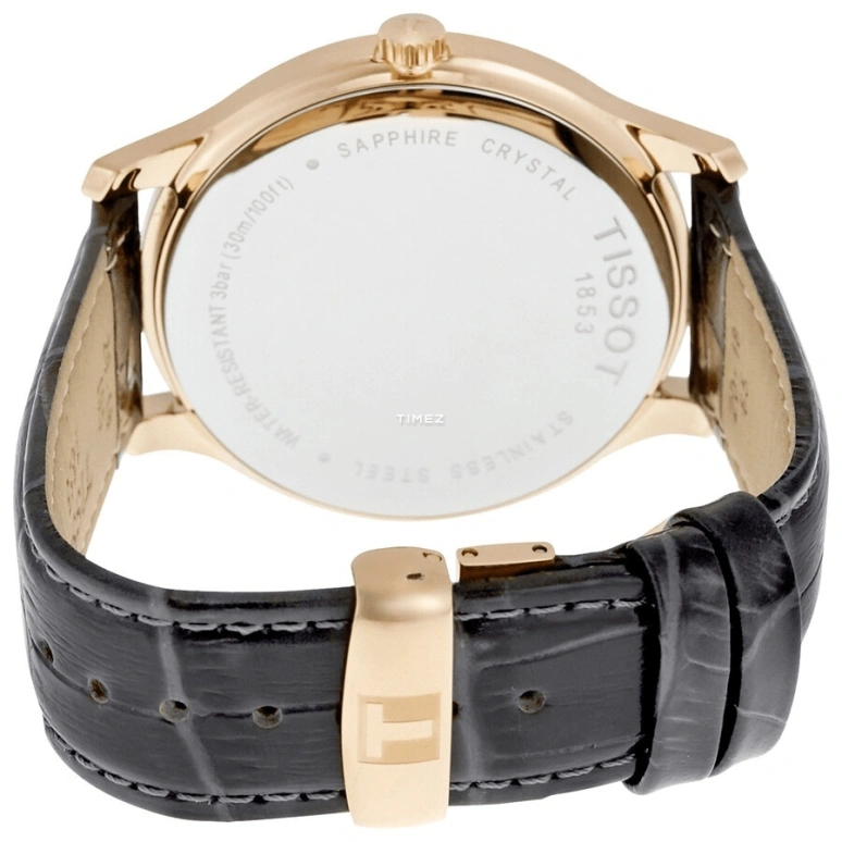 Tissot,Tradition 42mm,42mm,Stainless Steel,Black,Quartz,Day,26280hours,T063,T063.610.36.086.00