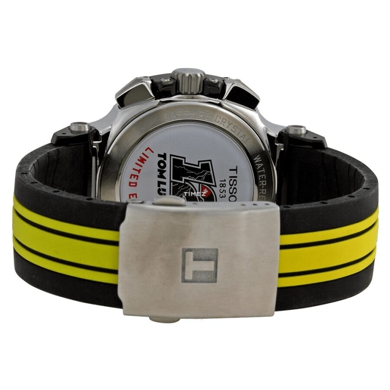 Tissot,T-Race 50.26mm,50.26mm,Stainless Steel,Black,Quartz,Chronograph,Day,T048,T048.417.27.057.13