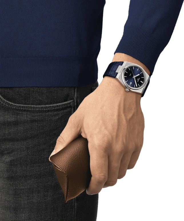 Tissot,PRX 40mm,40mm,Stainless Steel,Blue,Quartz,Date,Sapphire,T137,T137.410.16.041.00