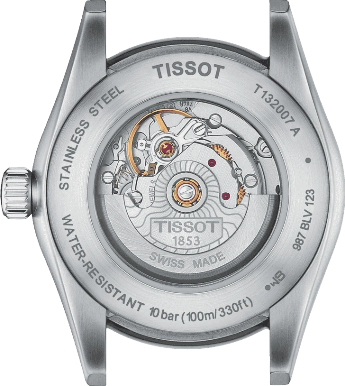 Tissot,T-Lady 29.30mm,29.30mm,Stainless Steel,Grey,Automatic,Date,48hours,T132,T132.007.11.066.01