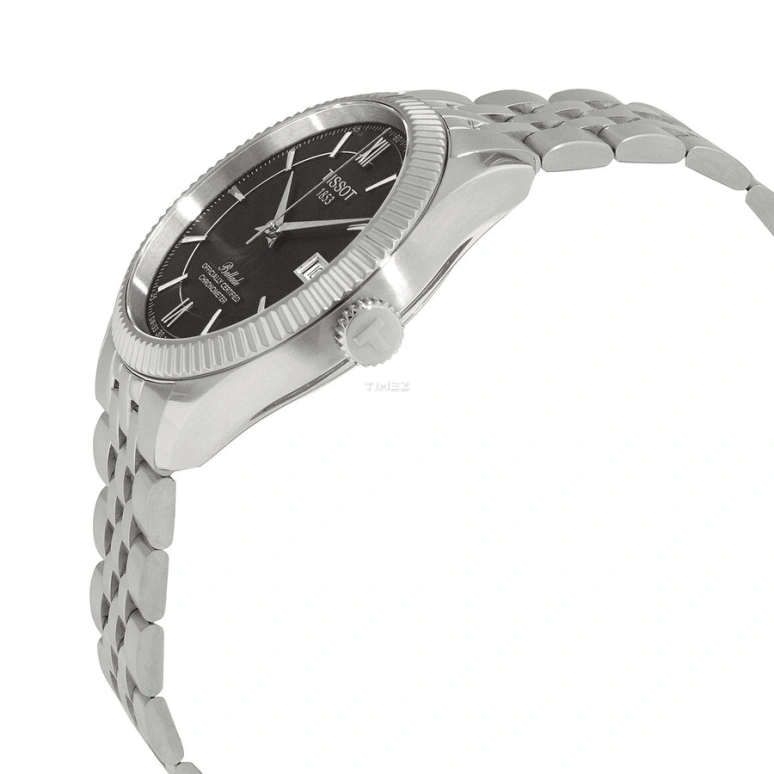 Tissot,Ballade 41mm,41mm,Stainless Steel,Black,Automatic,Day,In-house Caliber,T108,T108.408.11.058.00