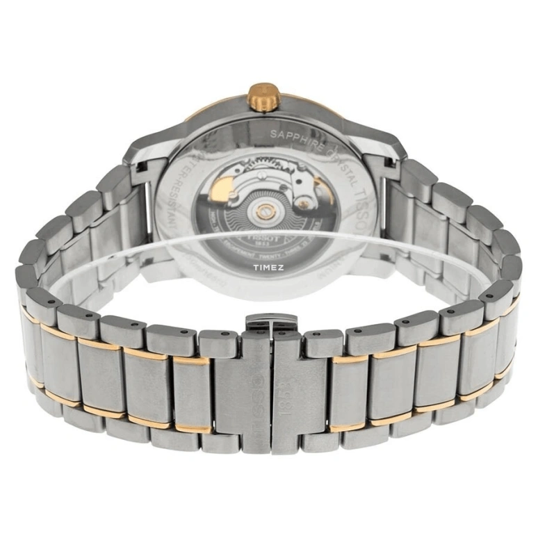 Tissot,T-Classic 40mm,40mm,Titanium,Black,Automatic,Day,Sapphire,Crystal Glass,T087,T087.407.55.067.00