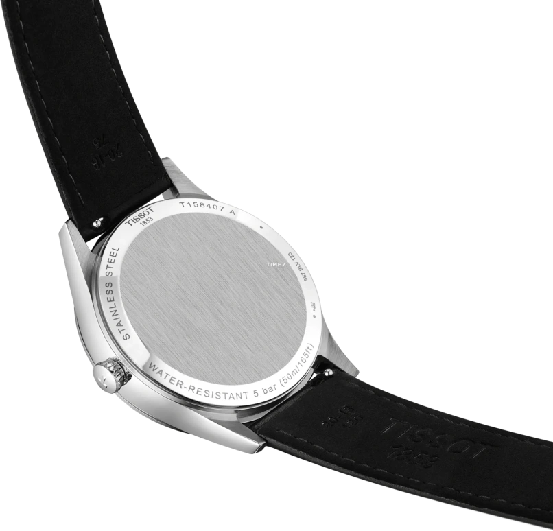 Tissot,Dream 40mm,40mm,Stainless Steel,Blue,Automatic,Day,Sapphire,Crystal Glass,T158,T158.407.16.041.00