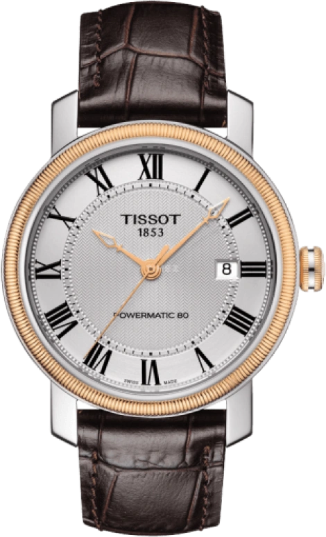 Tissot,Bridgeport 40mm,40mm,Stainless Steel,Silver,Automatic,Day,80hours,T097,T097.407.26.033.00
