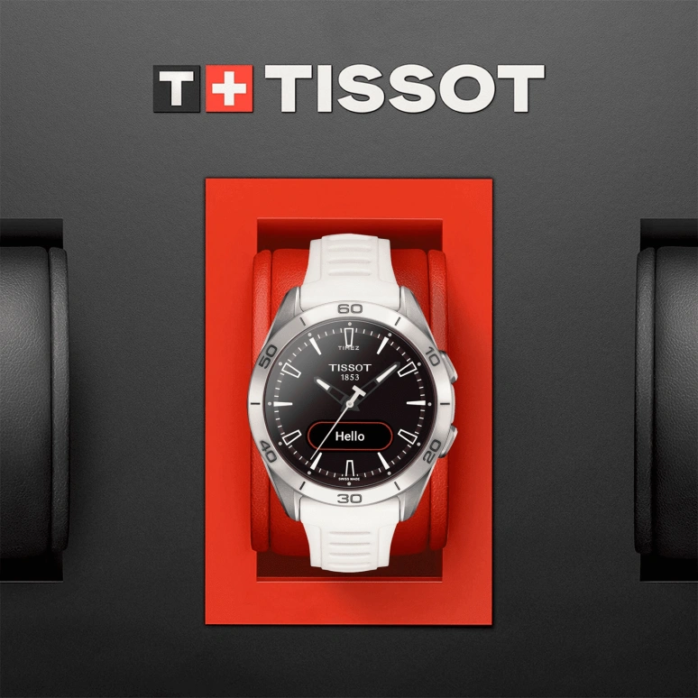 Tissot,Touch 43.75mm,43.75mm,Titanium,Black,Quartz,Smartwatch,Sapphire,Glass,T153,T153.420.47.051.03