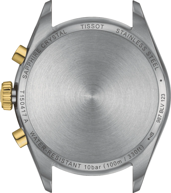 Tissot,PRC 100 40mm,40mm,Stainless Steel,Silver,Quartz,Chronograph,Day,T150,T150.417.22.031.00