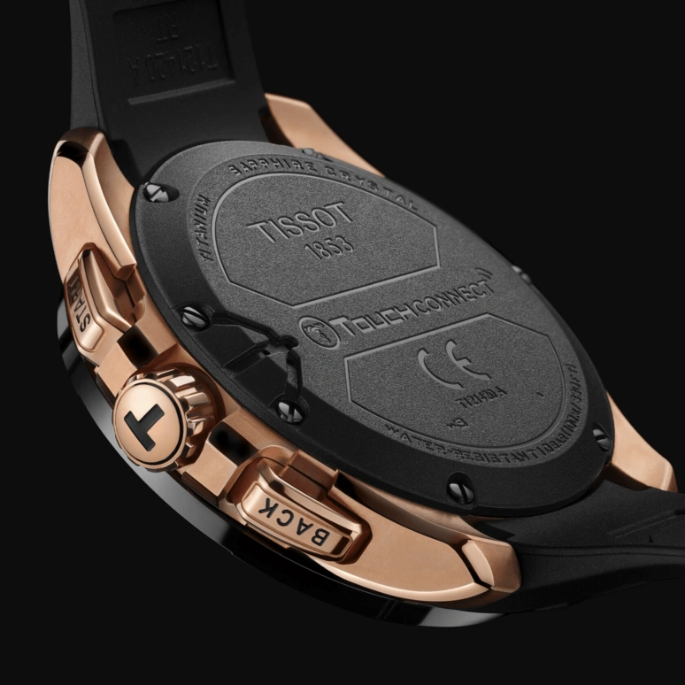 Tissot,Touch 47mm,47mm,Titanium Gold,Black,Sapphire,T121,T121.420.47.051.02