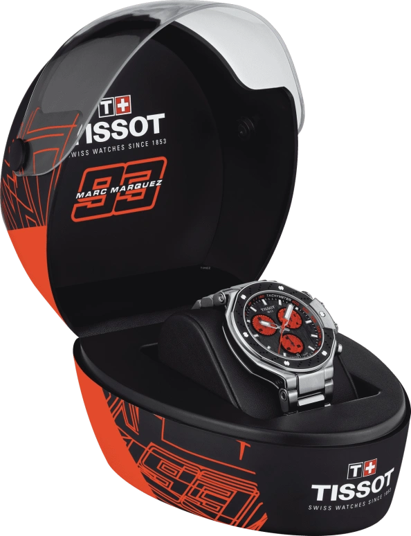 Tissot,T-Race 45mm,45mm,Aluminium,Stainless Steel,Black,Quartz,Chronograph,Day,T141,T141.417.11.051.00