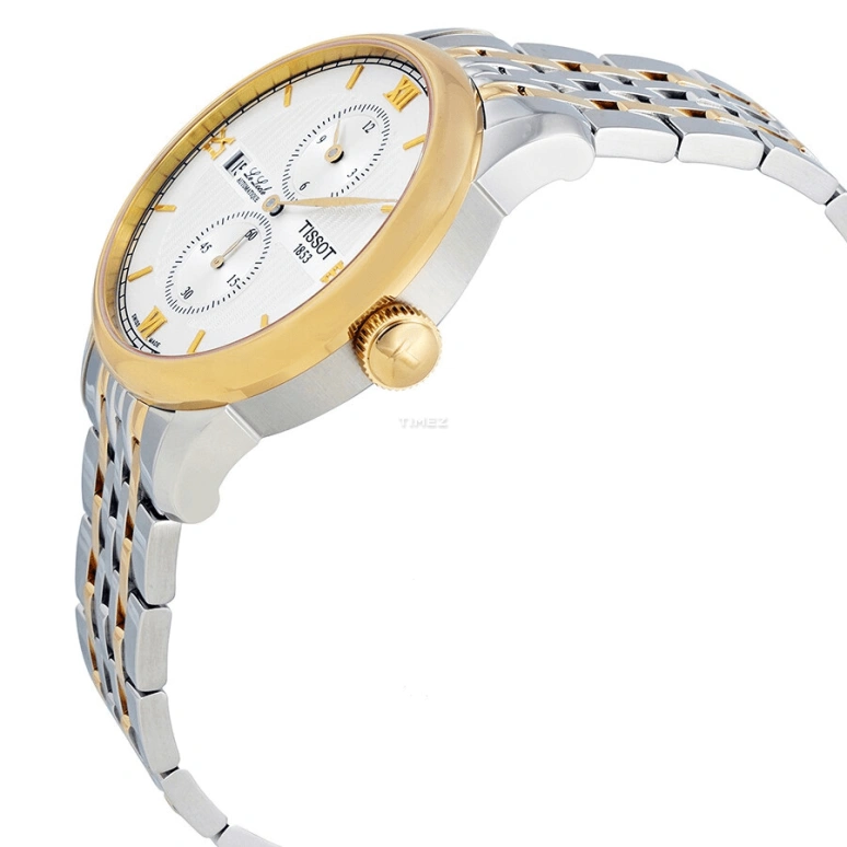 Tissot,Le Locle 39.30mm,39.30mm,Stainless Steel,Silver,Automatic,Chronograph,Day,T006,T006.428.22.038.02
