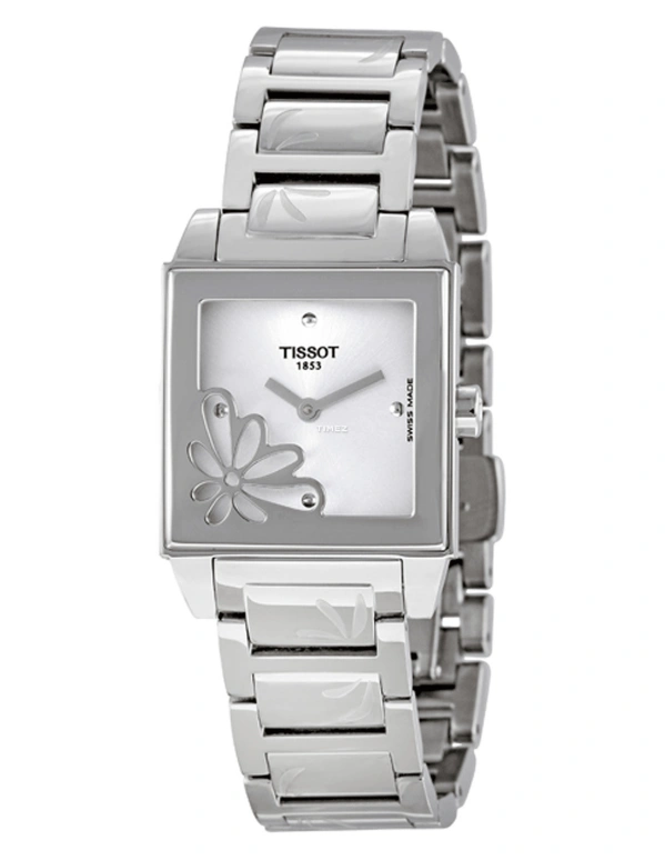 Tissot,T-Trend 25mm,25mm,Stainless Steel,Silver,Quartz,26280hours,Crystal Glass,Sapphire,T017,T017.309.11.031.00
