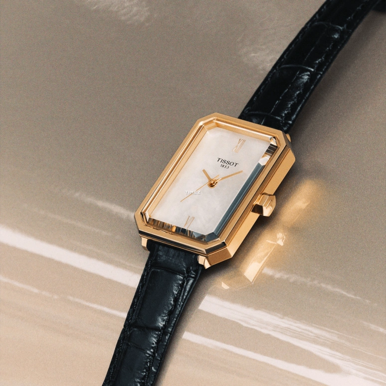 Tissot,Bellissima 30x21.80mm,30x21.80mm,Stainless Steel,White,Quartz,Sapphire,Crystal Glass,Rectangular,T160,T160.110.36.113.00