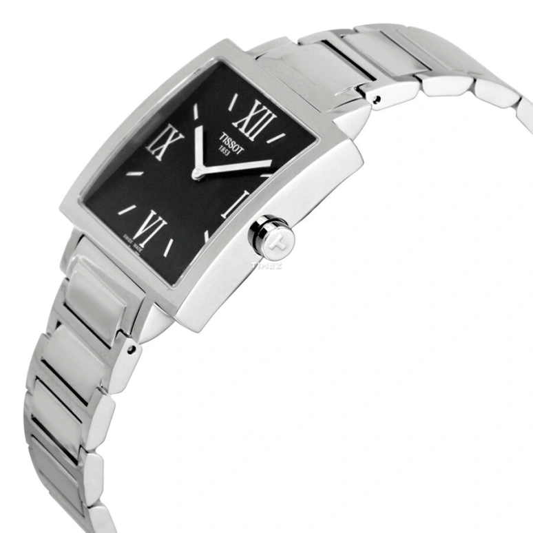 Tissot,T-Trend 29mm,29mm,Stainless Steel,Black,Quartz,26280hours,Sapphire,Crystal Glass,T034,T034.309.11.053.00