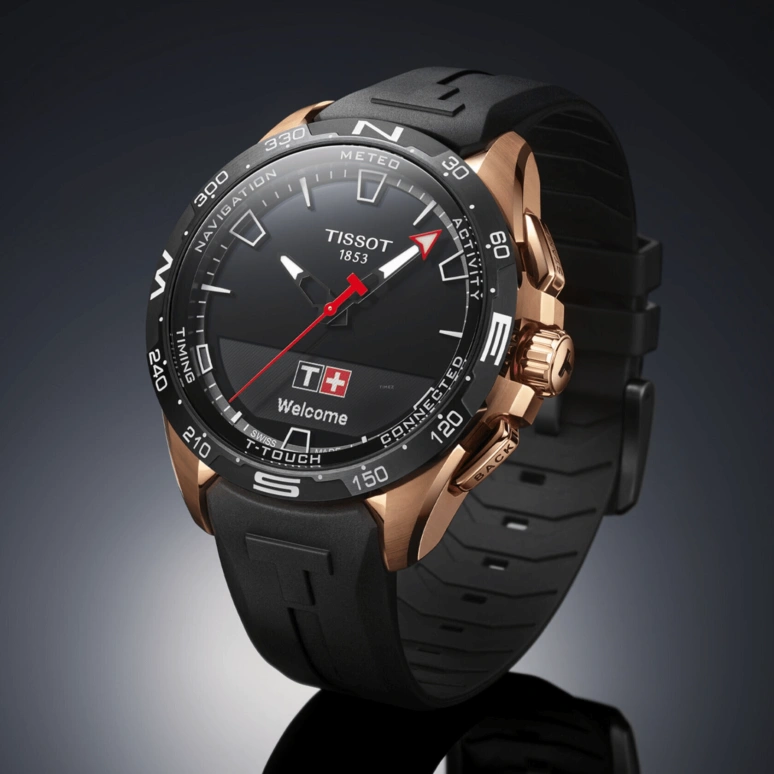 Tissot,Touch 47mm,47mm,Titanium Gold,Black,Sapphire,T121,T121.420.47.051.02